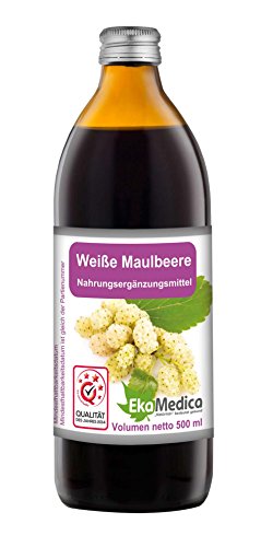 Weiße Maulbeere Saft Eka Medica 500 ml Weiße Maulbeere Saft Eka Medica 500 ml von EkaMedica