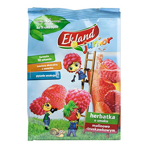 Ekland Instant-Tee Junior mit Himbeer-Erdbeer-Geschmack 250g von Ekland