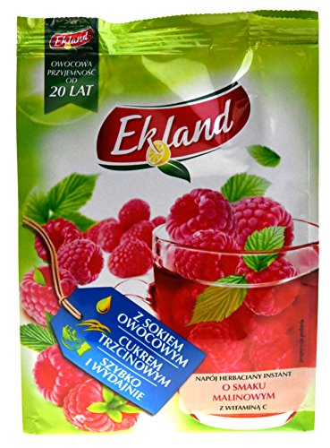 Ekland Instant-Tee mit Himbeergeschmack 300g von Ekland