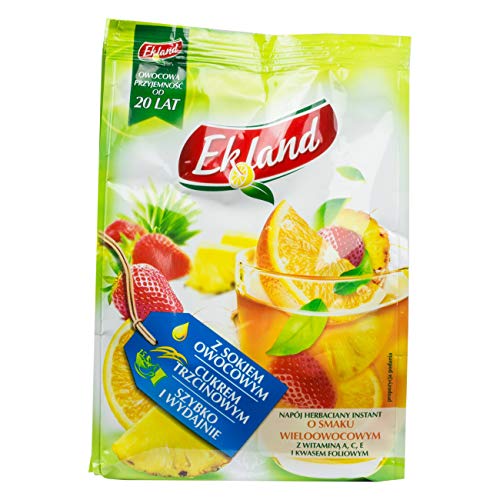 Ekland Instant-Tee mit Mehrfruchtgeschmack 300g von Ekland