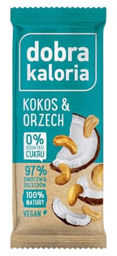 Kokosnuss & Nuss Obstriegel 35 g Dobra Kaloria Kokosnuss & Nuss Obstriegel 35 g Dobra Kaloria von Ekoprodukt