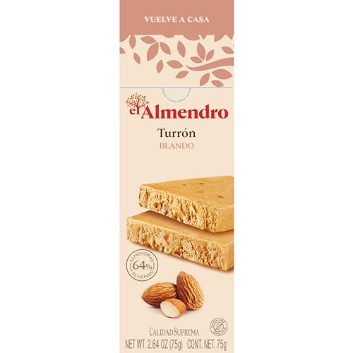 El Almendro Nougat aus Mandeln, 75 grammm von El Almendro