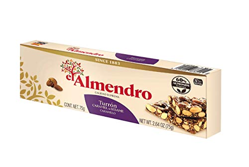 El Almendro Turrón Caramelo, 75 g von El Almendro
