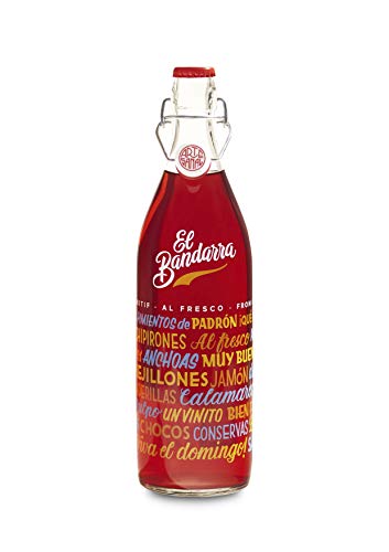 El Bandarra | Al Fresco | 1000 ml | Der Aperitif aus Barcelona | Perfekt als Spritz mit Schaumwein | Erfrischender, bittersüßer Longdrink von EL BANDARRA