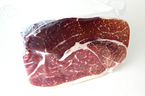 850g Iberico Schinken vom schwarzen Schwein aus Spanien, am Stück, +24 Monate luftgetrocknet, aus Freilandhaltung von El Chichero SL