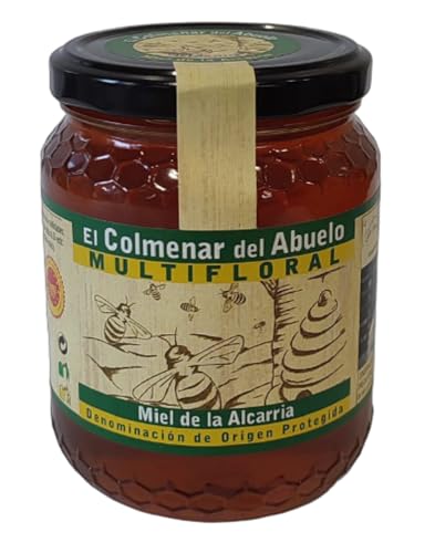 EL COLMENAR DEL ABUELO - Alcarria-Honig – 500 g – Glas – empfohlen von Martin Berasategui von El Colmenar del Abuelo