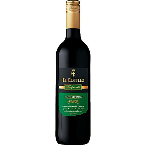 6 Flaschen Spanischer El Cotillo Tinto Semi Seco, halbtrocken, rot a 750ml von El Cotillo