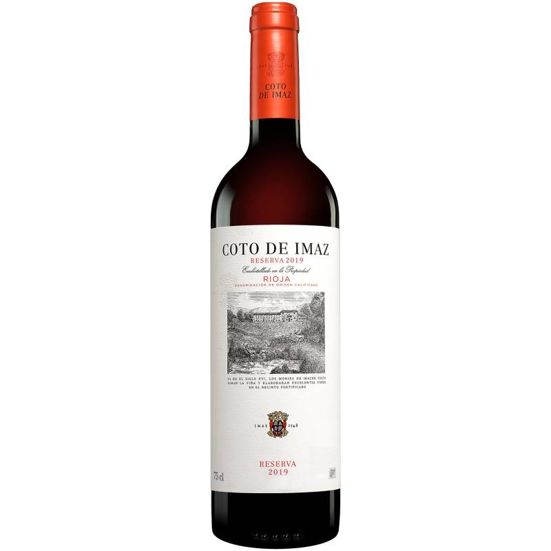 Coto de Imaz Reserva 2019  0.75L 14% Vol. Rotwein Trocken aus Spanien von El Coto