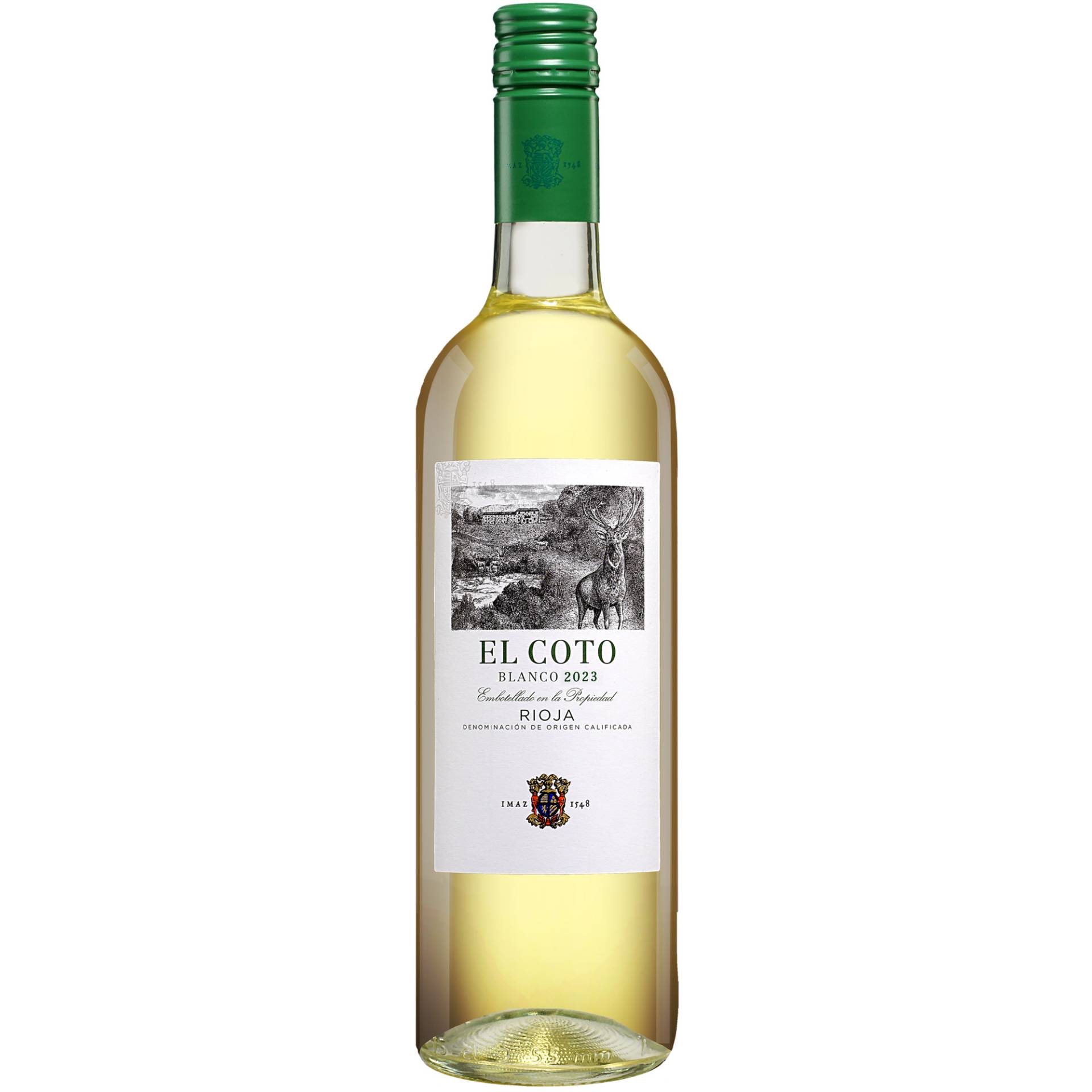 El Coto Blanco 2023  0.75L 12% Vol. Weißwein Trocken aus Spanien von El Coto