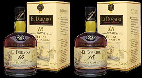 2 x El DORADO RUM 15 JAHRE SPECIAL RESERVE 0,7L von El Dorado