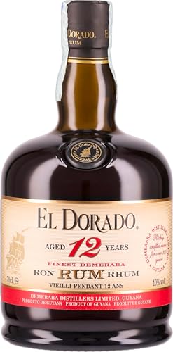 El Dorado Rum 12 Jahre, 700ml (1er Pack) von El Dorado