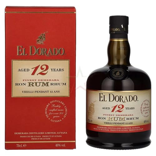 El Dorado 12 Years Old 40,00% 0,70 Liter von El Dorado