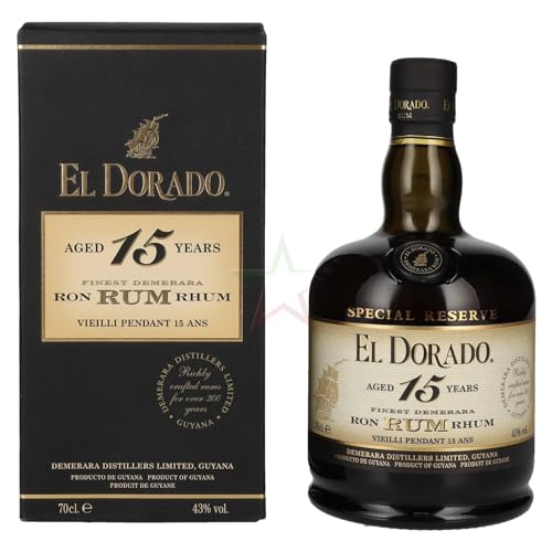 El Dorado 15 Years Old Special Reserve 43,00% 0,70 Liter von El Dorado