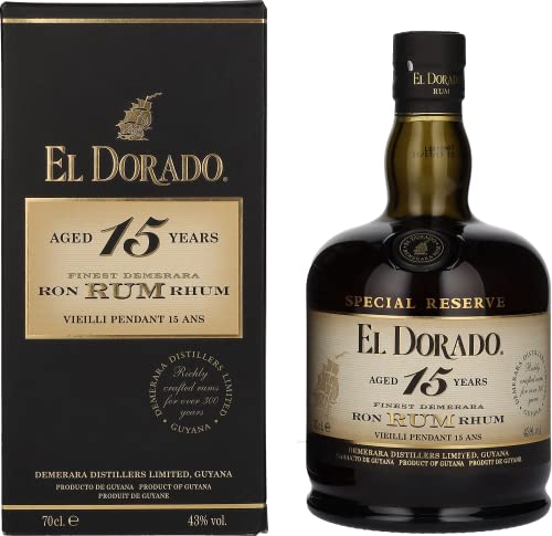 El Dorado Rum 15 Jahre 0,7l 43% El Dorado Rum 15 Jahre 0,7l 43% von El Dorado
