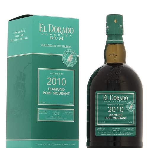 El Dorado Rum 2010/2019 Diamond Port Mourant 0,7 Liter 49,1% Vol. von El Dorado