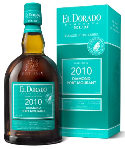 El Dorado Rum 2010/2019 Diamond Port Mourant 0,7 Liter 49,1% Vol. von El Dorado