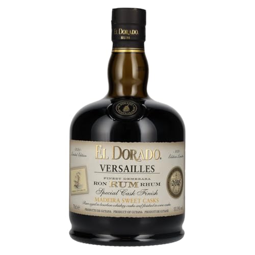El Dorado Rum VERSAILLES Special Madeira Sweet Casks 2005 55,9% Vol. 0,7l von El Dorado