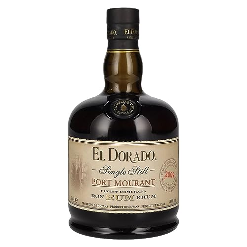 El Dorado Single Still PORT MOURANT Finest Demerara Rum 2009 40% Vol. 0,7l von El Dorado