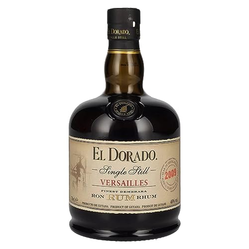 El Dorado VERSAILLES Single Still Finest Demerara Rum 2009 40% Vol. 0,7l von El Dorado