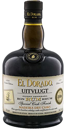 El Dorado Uitvlugt, 16 Jahre, Madeira Dry Casks, 0.7l, Special Cask Finish von El Dorado