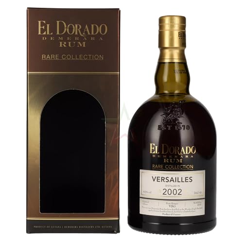 El Dorado VERSAILLES Demerara Rum Rare Collection Limited Release 2002 63,00% 0,70 Liter von El Dorado