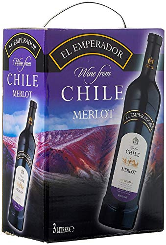 4 x EL EMPERADOR MERLOT CHILE Bag in Box 3 Liter 12,5% vol Incl. Goodie von Flensburger Handel 4 x EL EMPERADOR MERLOT CHILE Bag in Box 3 Liter 12,5% vol Incl. Goodie von Flensburger Handel von EL EMPERADOR