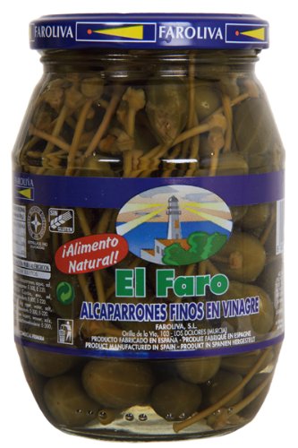 El faro - Feine Kapern in Essig, Alcaparrones - 150 g El faro - Feine Kapern in Essig, Alcaparrones - 150 g von El Faro