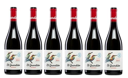 6x 0,75l - 2020er - El Guardián - Crianza - Rioja D.O.Ca. - Spanien - Rotwein trocken 6x 0,75l - 2020er - El Guardián - Crianza - Rioja D.O.Ca. - Spanien - Rotwein trocken von El Guardián