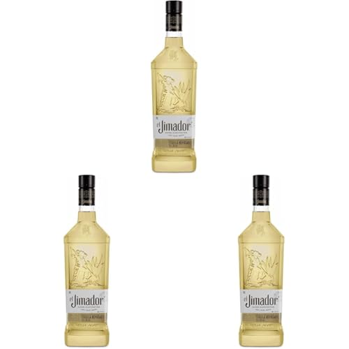 El Jimador Reposado Tequila - Premium Tequila - Geschenkempfehlung - Mit Noten von Vanille und Zitrusfrüchten - 0.7L/38% Vol. (Packung mit 3) von El Jimador
