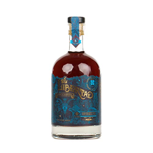 El Libertad 8 Years Old FLAVOR OF DARKNESS Dark Oak Spiced Rum Chapter III 48,1% Vol. 0,7l von El Libertad