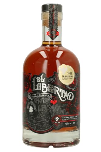 El Libertad 8 Years Old Sherry Spiced Rum Spiced (1 x 0.7 l) von El Libertad