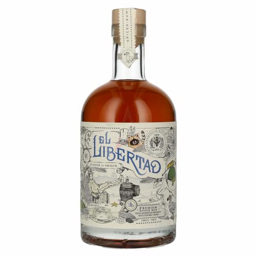 El Libertad Spiced Rum 40,00% 0,70 Liter von El Libertad
