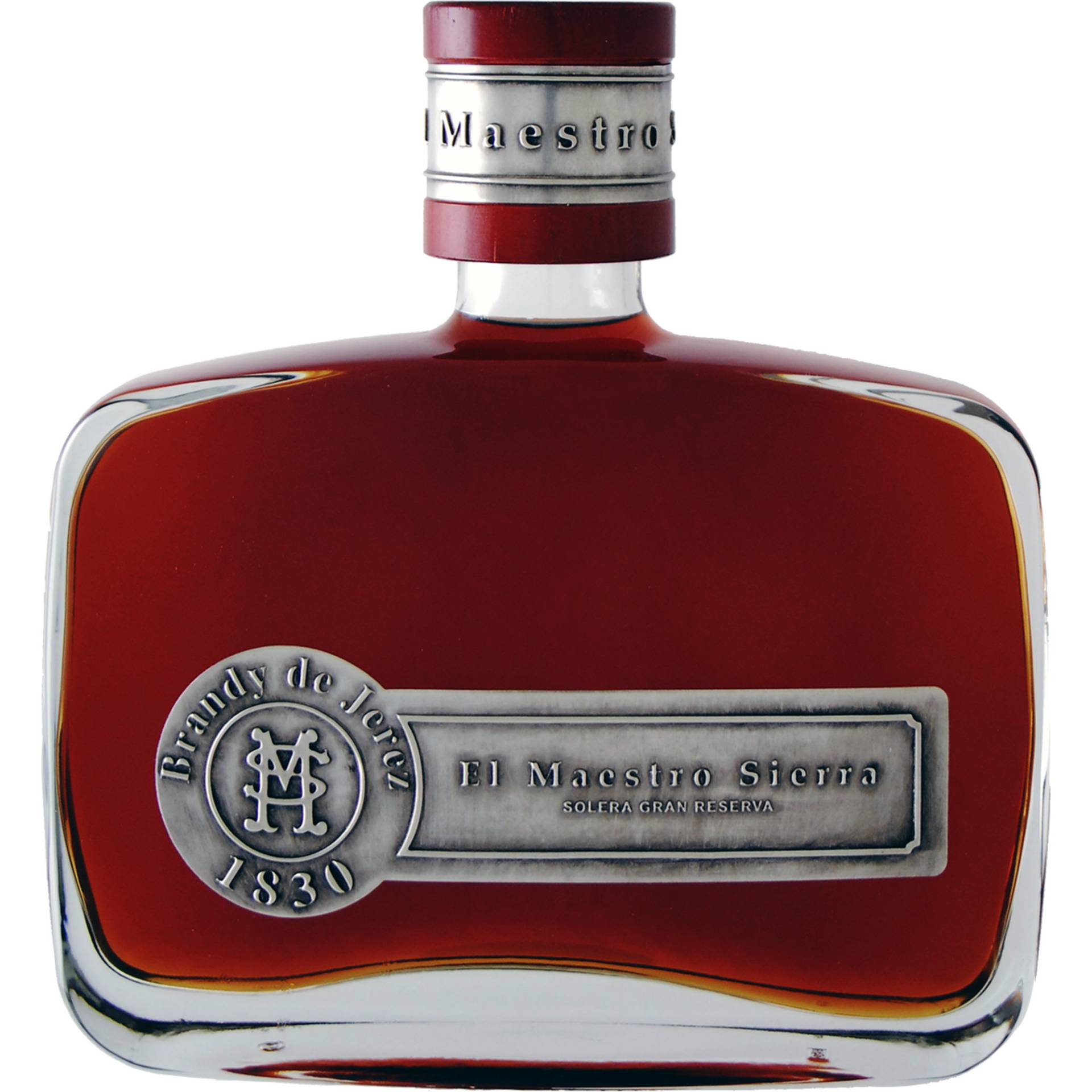 Brandy El Maestro Sierra Solera Gran Reserva - 0,7 L.  0.7L 40% Vol. Brandy aus Spanien von El Maestro Sierra