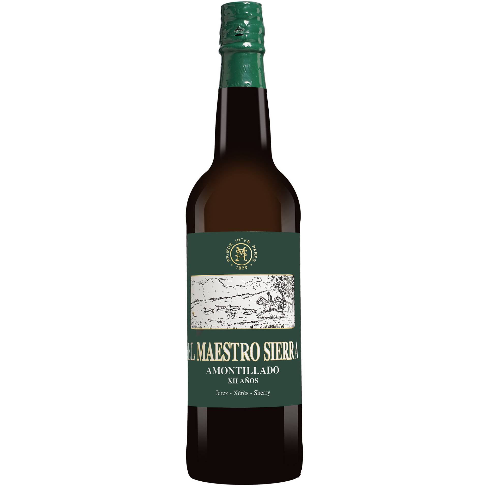 El Maestro Sierra Amontillado Seco »12 Años«  0.75L 17.5% Vol. Trocken aus Spanien von El Maestro Sierra