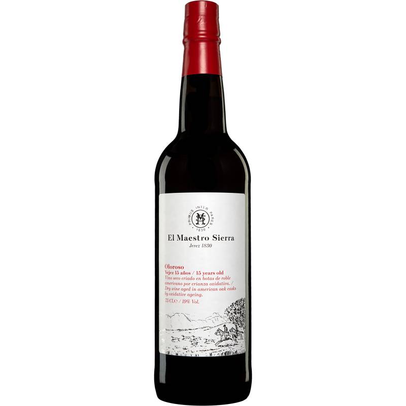 El Maestro Sierra Oloroso »15 Años«  0.75L 19% Vol. Trocken aus Spanien von El Maestro Sierra