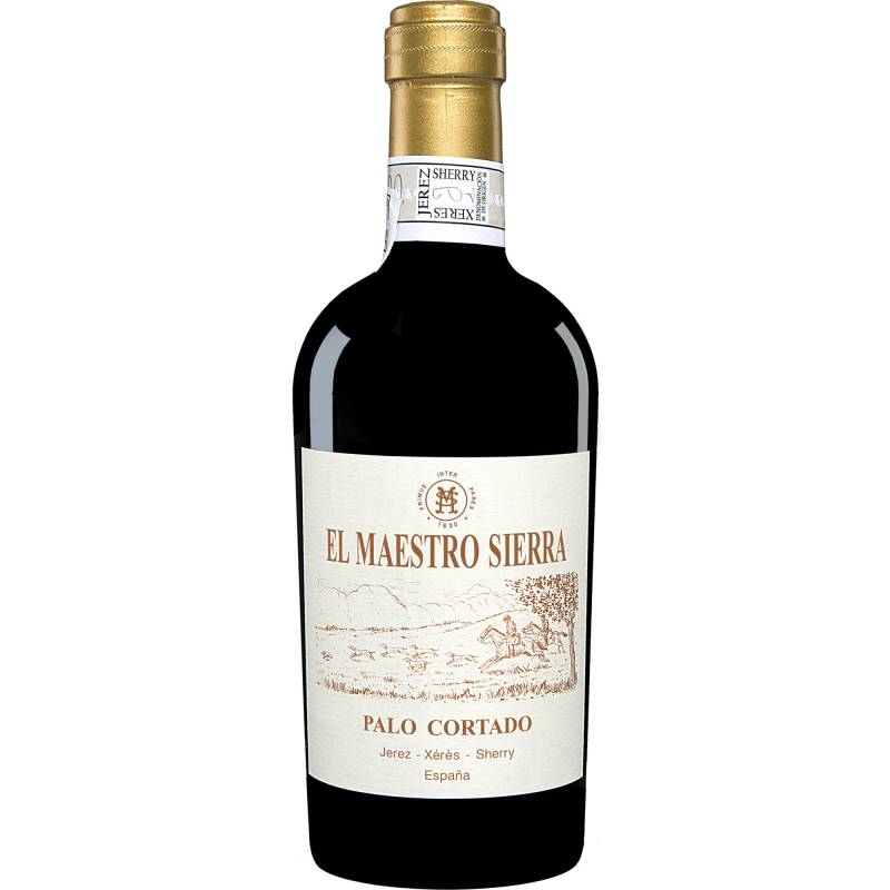 El Maestro Sierra Vinos Viejos »Palo Cortado« - 0,375 L  0.375L 20% Vol. Trocken aus Spanien von El Maestro Sierra