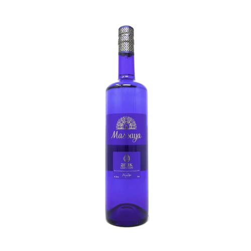 El Massaya - Original libanesischer Arak, Anisschnaps 53% Vol. - Arrak in edler 0,75 Liter Glasflasche von El Massaya