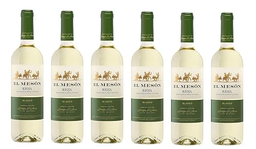 6x 0,75l - El Meson - Blanco - Rioja D.O.Ca. - Spanien - Weißwein trocken von El Meson