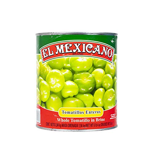 Ganze Grüne Tomatillos, Dose 2840g - Abtropfgewicht 1560g - Tomatillos Enteros EL MEXICANO, 2840g von El Mexicano
