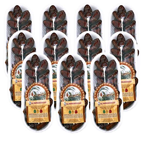 Deglet Nour getrocknete Datteln 11x 250g aus Süd Tunesien - 100 % natürliche Premium Qualität - mit Kern - glutenfrei - ungeschwefelt Deglet Nour getrocknete Datteln 11x 250g aus Süd Tunesien - 100 % natürliche Premium Qualität - mit Kern - glutenfrei - ungeschwefelt von El Monaguillo