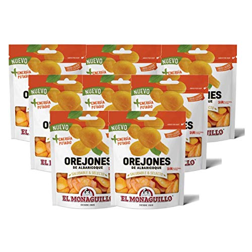 Getrocknete Aprikosen 8x 120g aus der Türkei - entsteint - natürliche Premium Qualität - glutenfrei - vegan - wiederverschließbare Verpackung Getrocknete Aprikosen 8x 120g aus der Türkei - entsteint - natürliche Premium Qualität - glutenfrei - vegan - wiederverschließbare Verpackung von El Monaguillo