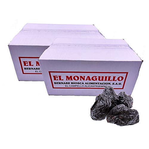 Getrocknete Pflaumen 2x 5kg - entsteint - natürliche Premium Qualität - glutenfrei - vegan - Vitaminreich - Laktosefrei - Vorteilspackung von El Monaguillo