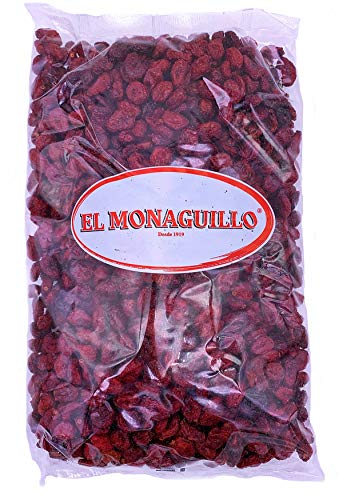 Getrocknete Preiselbeeren 1kg - Cranberries - natürliche Premium Qualität - glutenfrei - ungeschwefelt - vegan - aus Kanada, Menge:1 Stück von El Monaguillo