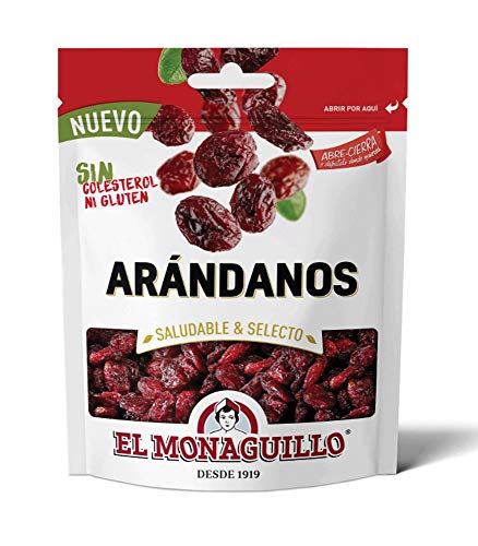 Getrocknete Preiselbeeren - natürliche Premium Qualität - glutenfrei - ungeschwefelt - vegan - aus Kanada - wieder verschließbare Verpackung - 110 g, Menge:1 Stück Getrocknete Preiselbeeren - natürliche Premium Qualität - glutenfrei - ungeschwefelt - vegan - aus Kanada - wieder verschließbare Verpackung - 110 g, Menge:1 Stück von El Monaguillo