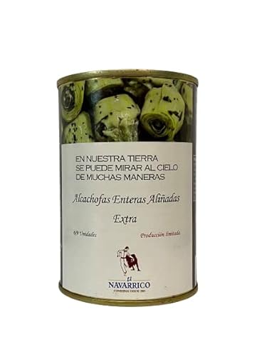 El Navarrico - Ganze geputzte Artischocken | Traditionelle Landwirtschaft | Natürlich und frisch | 390 gr El Navarrico - Ganze geputzte Artischocken | Traditionelle Landwirtschaft | Natürlich und frisch | 390 gr von El Navarrico
