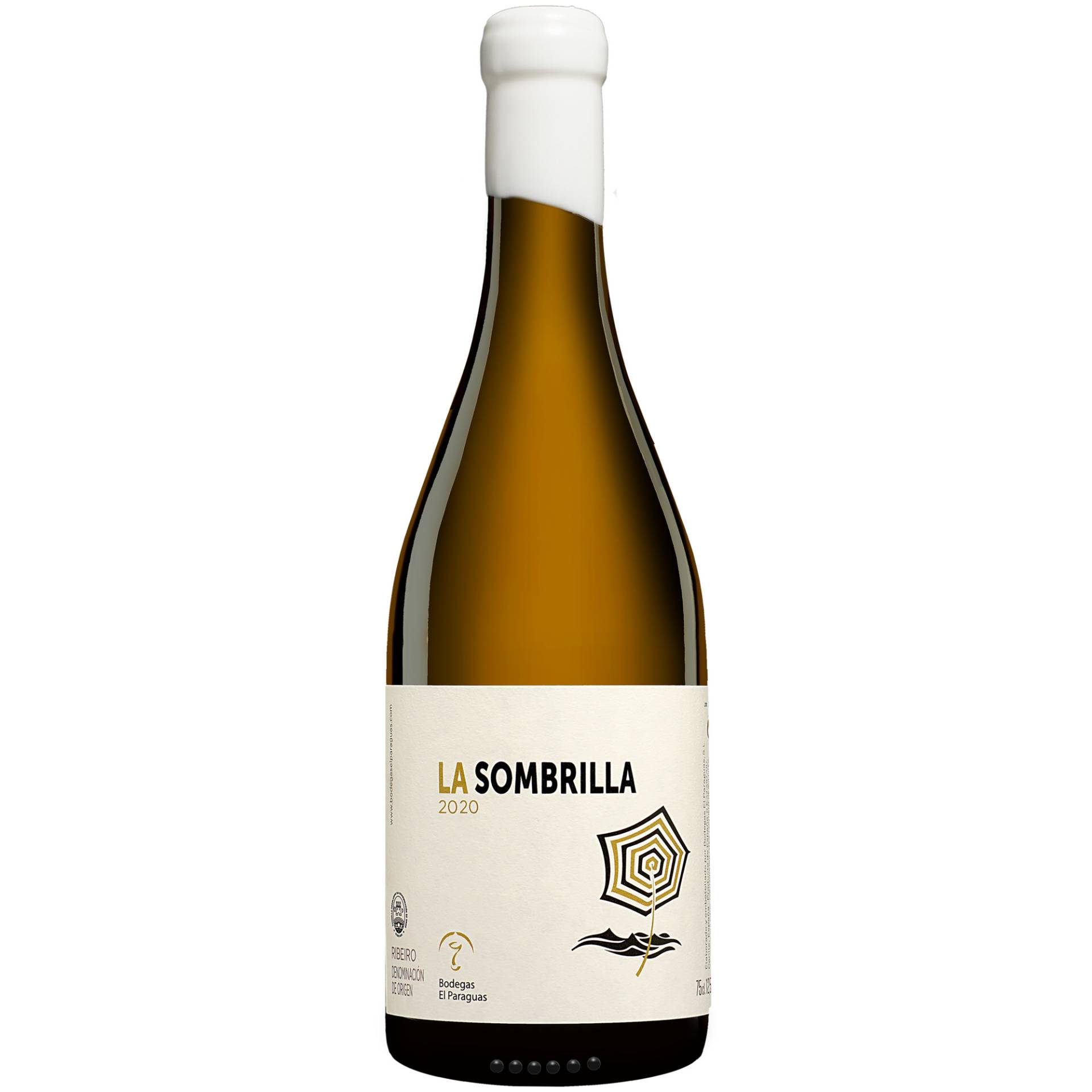La Sombrilla 2020  0.75L 12.5% Vol. Weißwein Trocken aus Spanien von El Paraguas