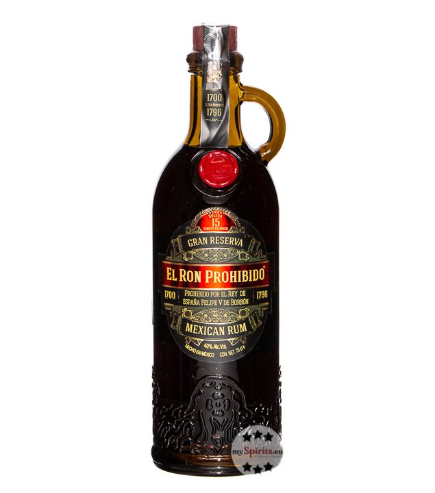 El Ron Prohibido Gran Reserva 15 Solera Rum (40 % Vol., 0,7 Liter) von El Ron Prohibido