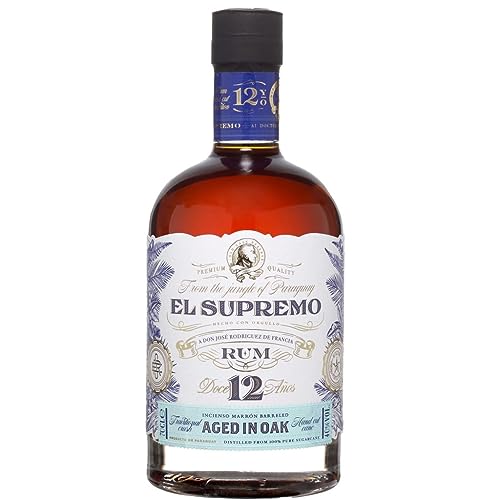 El Supremo 12 Year Old OAK CASK Rum 40% Vol. 0,7l El Supremo 12 Year Old OAK CASK Rum 40% Vol. 0,7l von EL SUPREMO