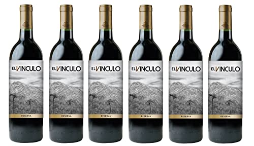 6x 0,75l - 2020er - Fernández Rivera - El Vinculo - Reserva - La Mancha D.O.P. - Spanien - Rotwein trocken von El Vinculo