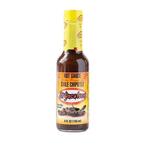 Chipotle Chili-Sauce, Flasche 150ml - Salsa Picante Chile Chipotle EL YUCATECO 150ml von El Yucateco